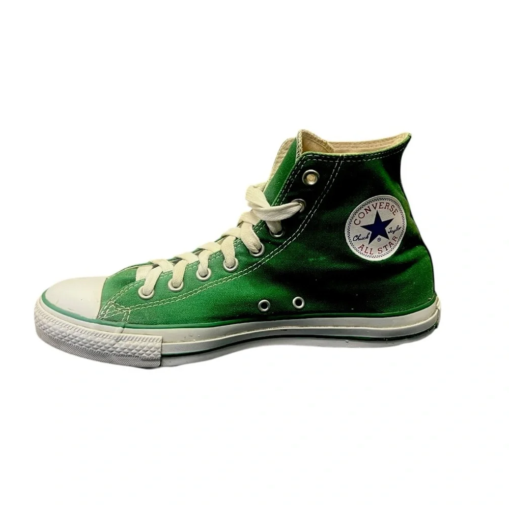Converse Chuck Taylor All Star High Top Grn Canvas Sneaker 1J791 Mens 10 Wos 12‎